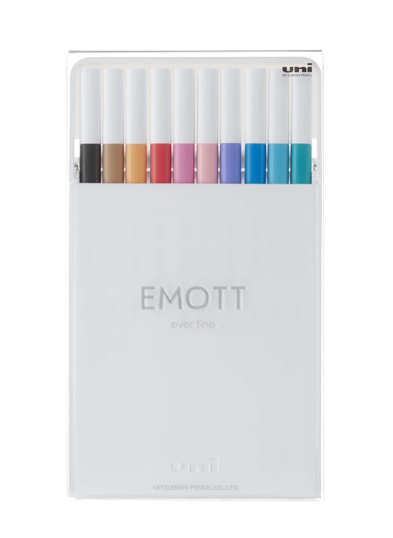 Emott Pen 0,4mm Cf. 10 Pz Soft Pastel — immagine 2