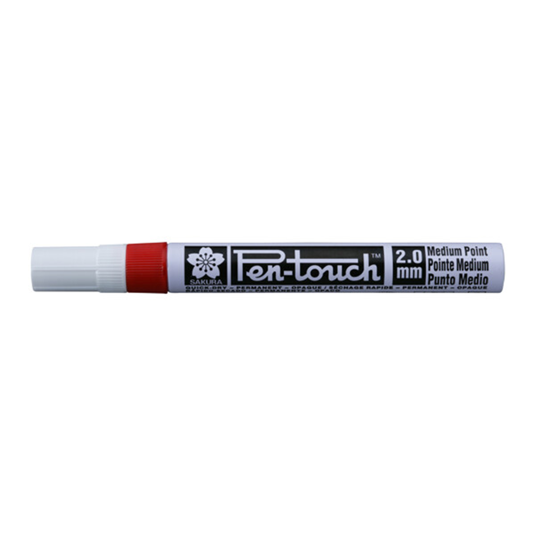 Pennarello Pen Touch Medio Punta 2mm Rosso