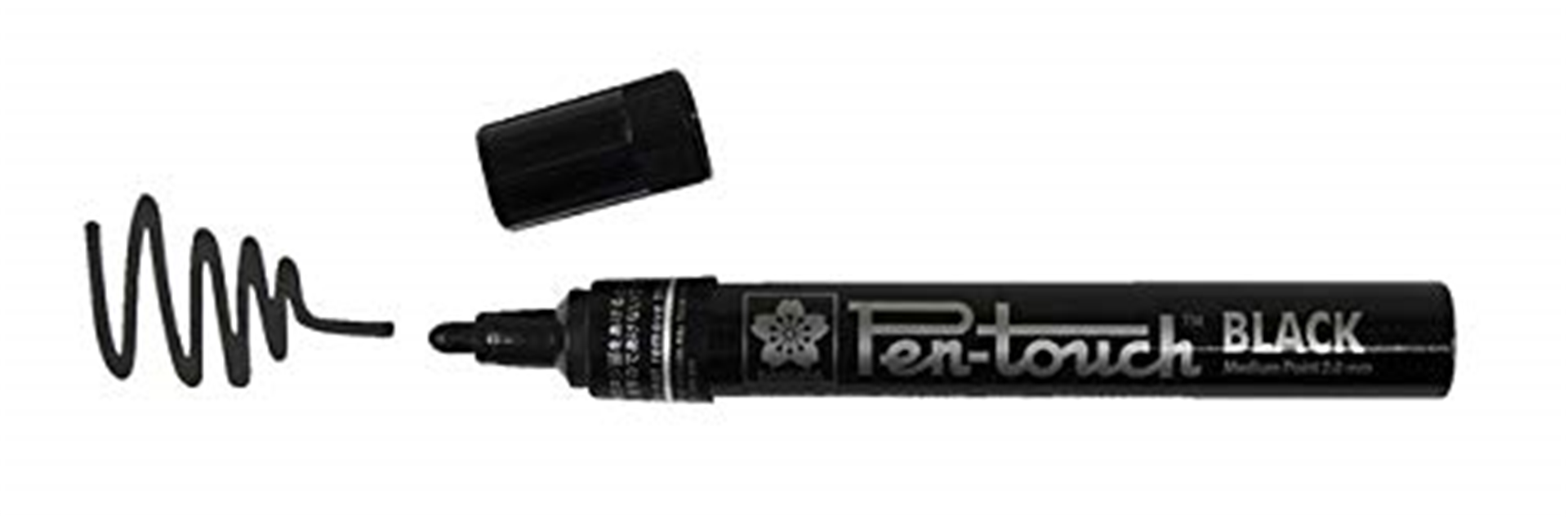 Pennarello Pen Touch Medio Punta 2mm Nero