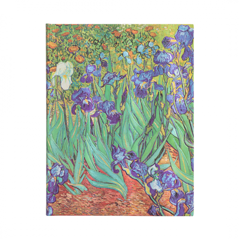 Taccuino Ultra 18x23 Righe Iris Di Van Gogh | Paperblanks