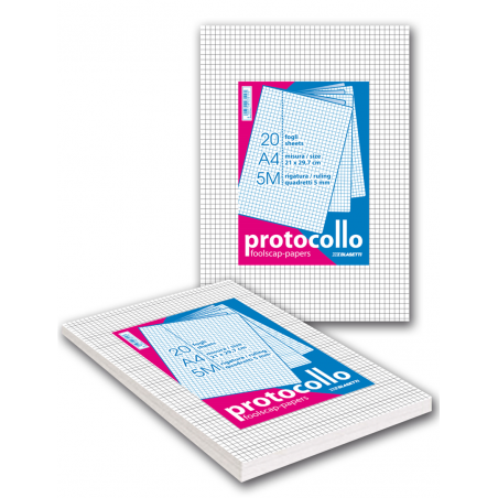 Risma Protocollo 20 Fogli 60 Grammi 5m