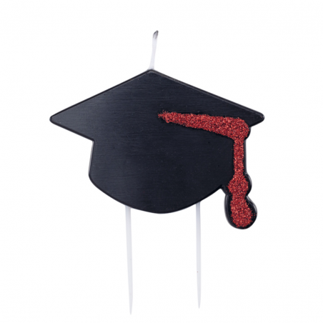 Candela Torta Laurea Cappello 8cm