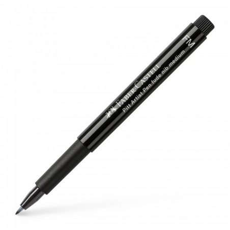 Penna Pitt Artist Pen Punta Fude Nero Medio