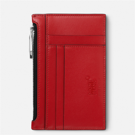 Meisterstück Pouch 8 Compartments With Zippered Pocket Red | Montblanc