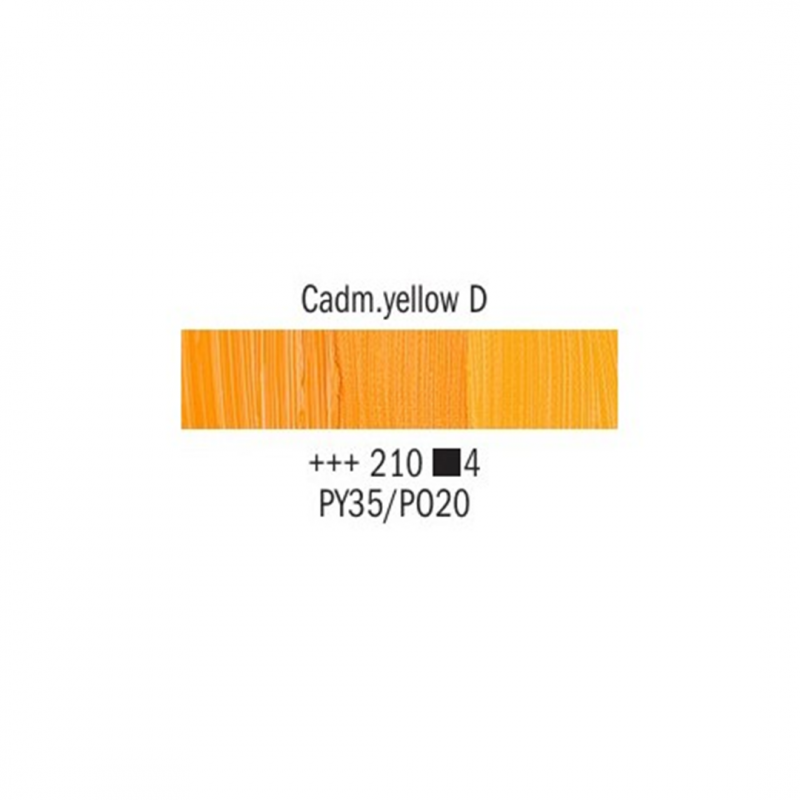 Oil 40 Ml Tube. Series 4-210 Dark Cadmium Yellow | Rembrandt