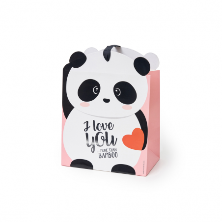 Busta Regalo Media 25x19x11,5cm Panda