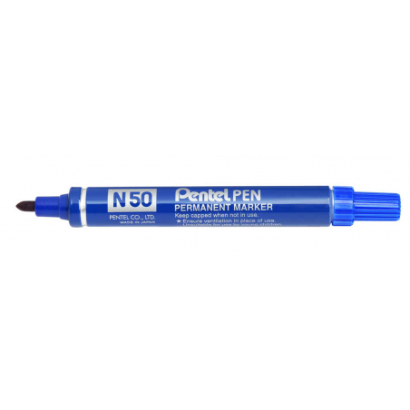 Marcatore  Pen N50 Blu P.tonda | Pentel