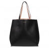Double Tote Bag The Iconic Bag Black | Campo Marzio