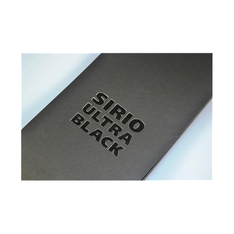 Cartoncino Sirio Ultra Black Gr460 Cm 72x102 Nero | Fedrigoni