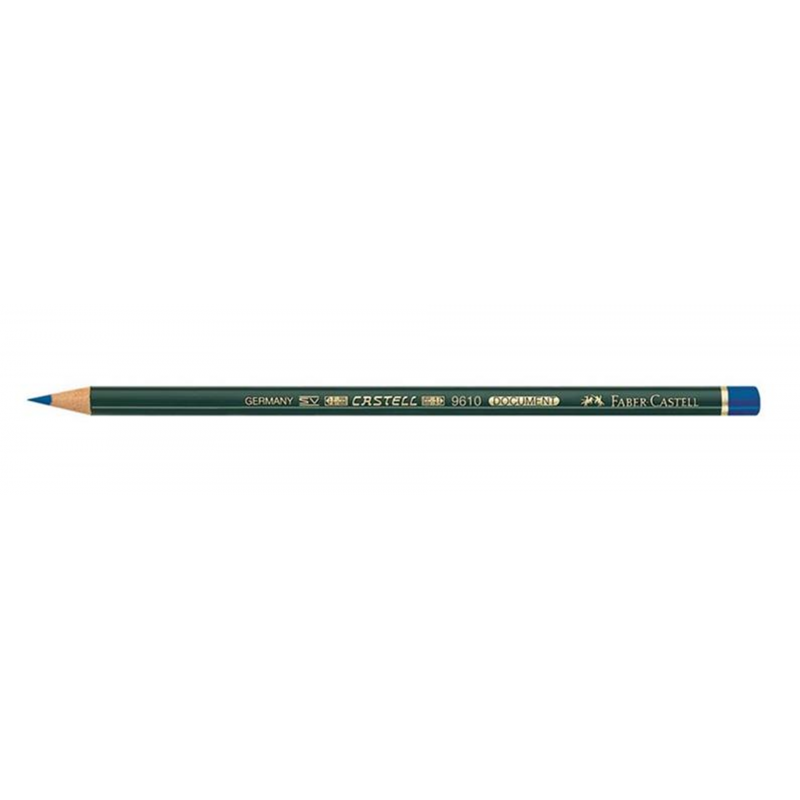 Castell 9609 Document Pencil Blue Round Tip | Faber Castell
