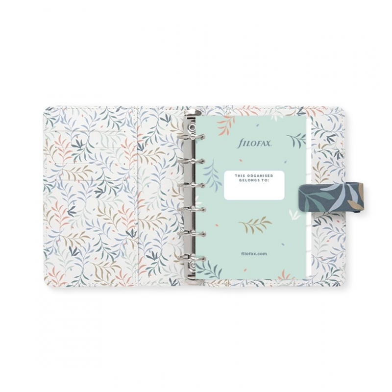 Agenda Pocket Botanical Blu | Filofax