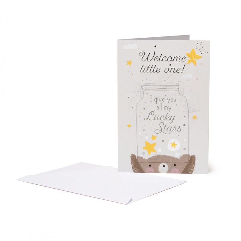 Greeting Card Ties 11.5x17cm Welcome Little One | Legami Srl