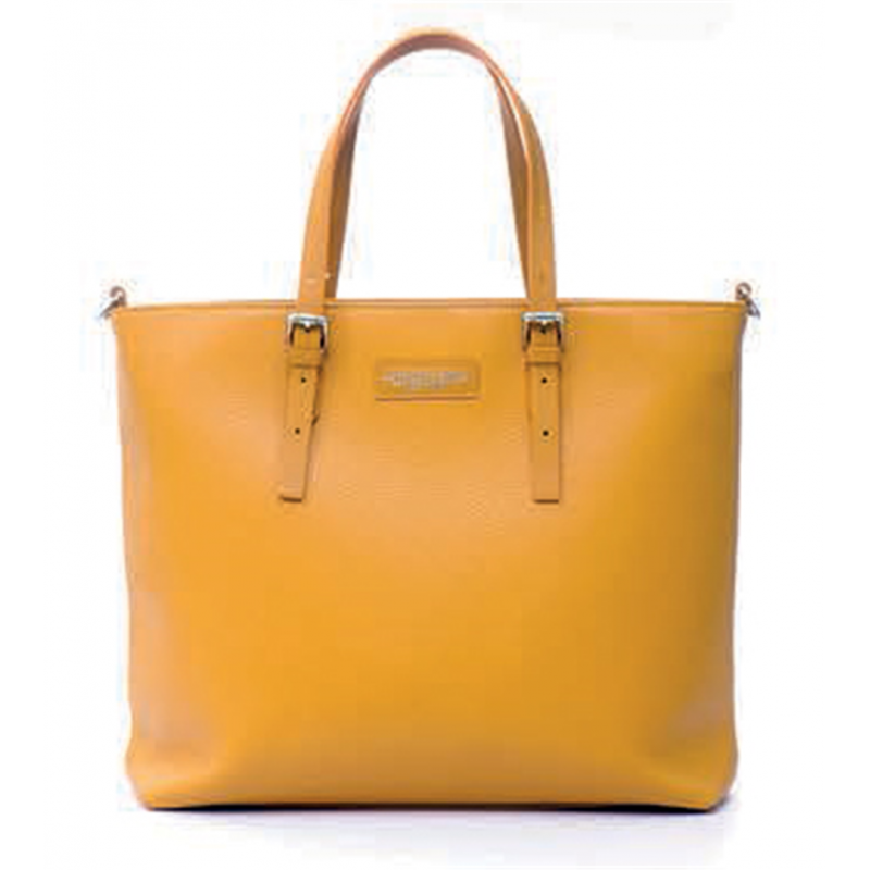 Shopping Bag Tourist 32,5x31x12 Cm Yellow | A.g. Spalding & Bros.