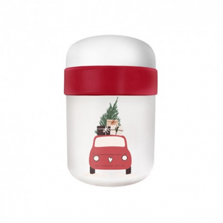 Lunchpot Bioloco Plant 500+200ml Natale Christmas Car