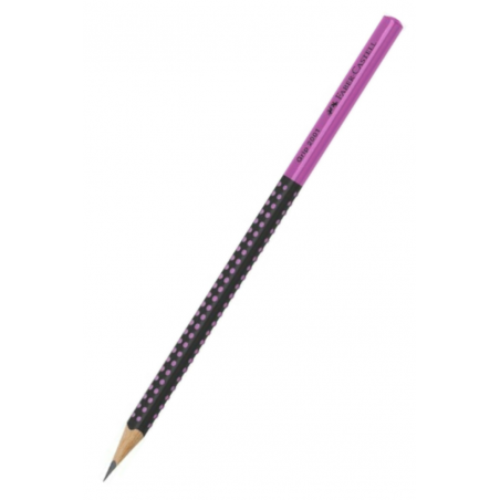 Matita Grip 2001 Two Tone Hb Fusto Nero/rosa
