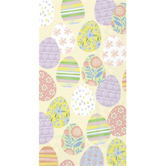Asciugamano Carta Decorato Pasqua Eggstra Eggs Cream | Ihr