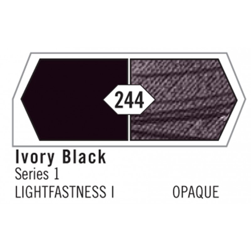 Liquitex - Extra-Fine Acrylic Heavy Body 59 Ml Tube. Series 1-244 Ivory Black