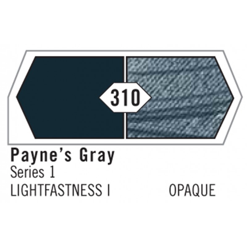 Liquitex - Extra-Fine Acrylic Heavy Body 59 Ml Tube. 1-310 Series Gray Payne