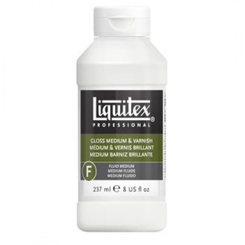 Liquitex - Medium E Vernice Brillante 5008 Flacone 237 ml