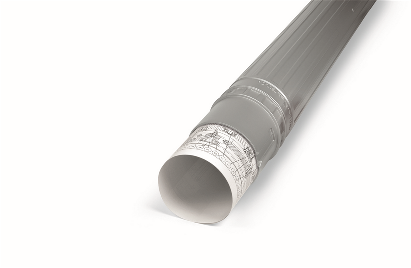 Tubo P/disegno D.10 Cm.76/130 — immagine 2