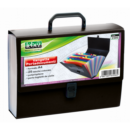 P/documenti 25 Tasche A4 Polipropilene