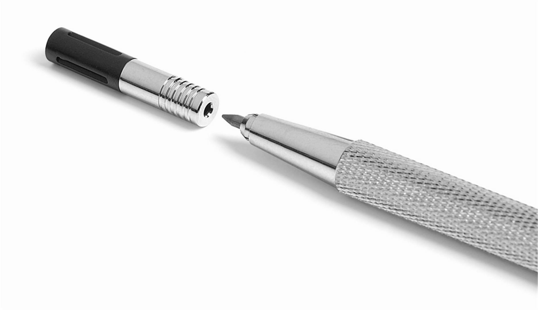 Portamine 2mm Clip Metallo Grip - 1 Pz — immagine 3