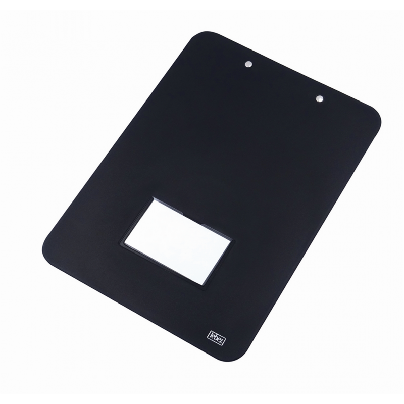 Horizontal Notepad Holder 32x23 Black Pvc | Lebez
