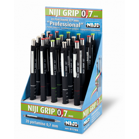 Portamine  Grip 0,7 Con Gommino - 1 Pz
