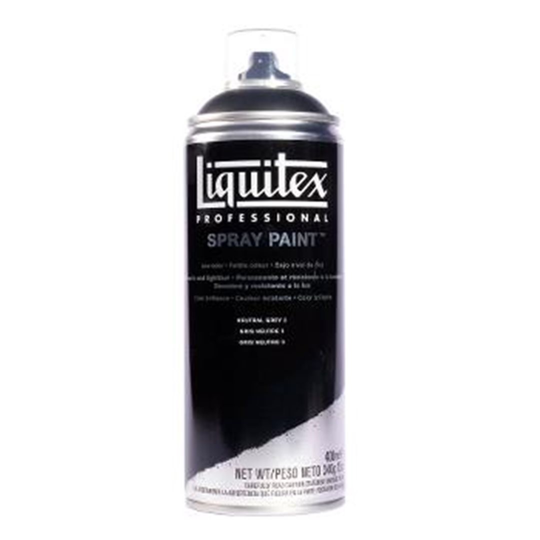 Colore Acrilico  Spray Paint 400 Ml - 3599 Grigio Neutro 3 — immagine 2