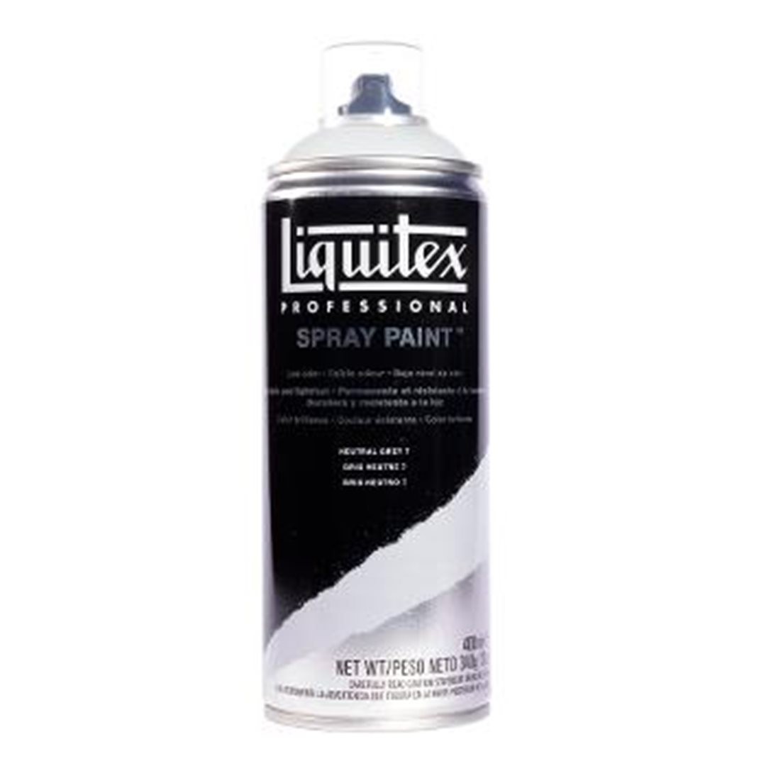 Colore Acrilico  Spray Paint 400 Ml - 7599 Grigio Neutro 7 — immagine 2