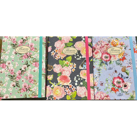 Portaprogetti Dorso 7cm 26x34cm  Nature Flowers
