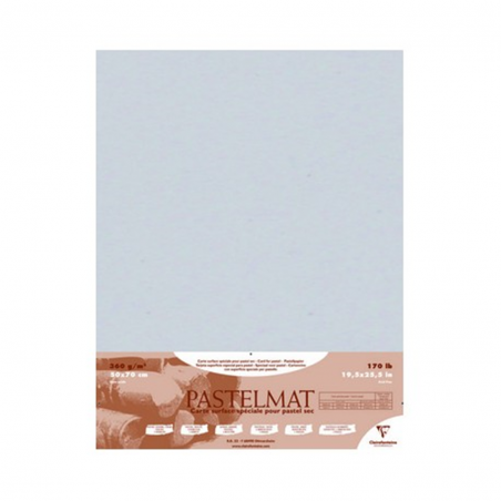 Foglio Pastelmat Gr.360/mq Cm.50x70 Grigio Chiaro
