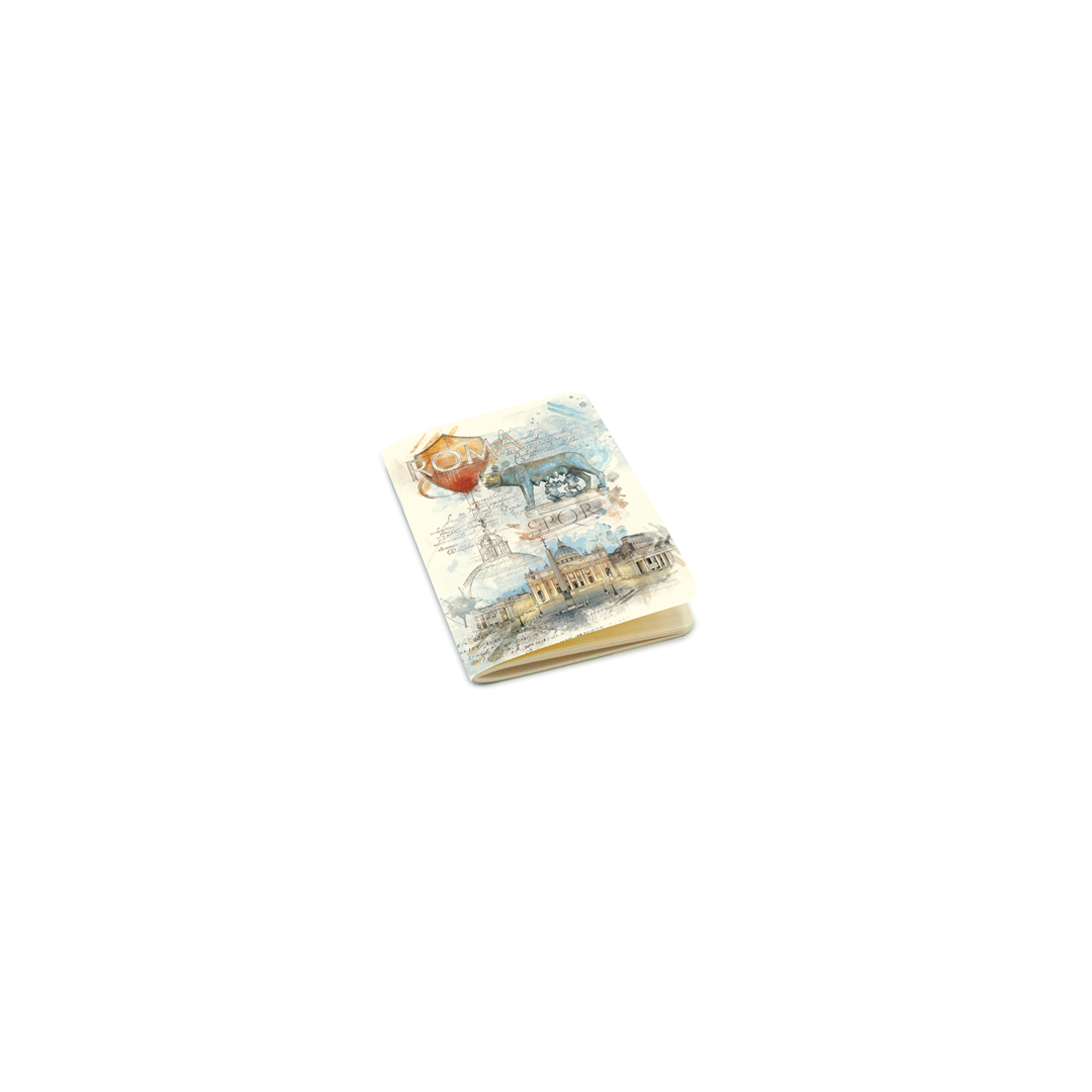 Journal A6 10,5x14,8cm 64 Fogli Roma Lupa E San Pietro
