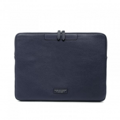 15 &#39-&#39- - 16 &#39-&#39- Lap Top Case In Blue Leather | A.g. Spalding & Bros.