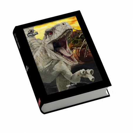 Diario 14,2x19,3 Cartonato Datato 3d  | Jurassic World