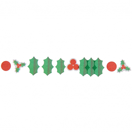 Washi Stickers Merry Christmas Agrifoglio