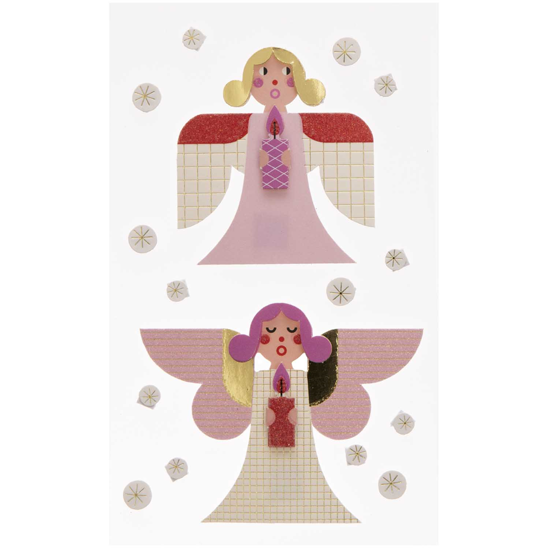 Stickers 3d Natale Angeli
