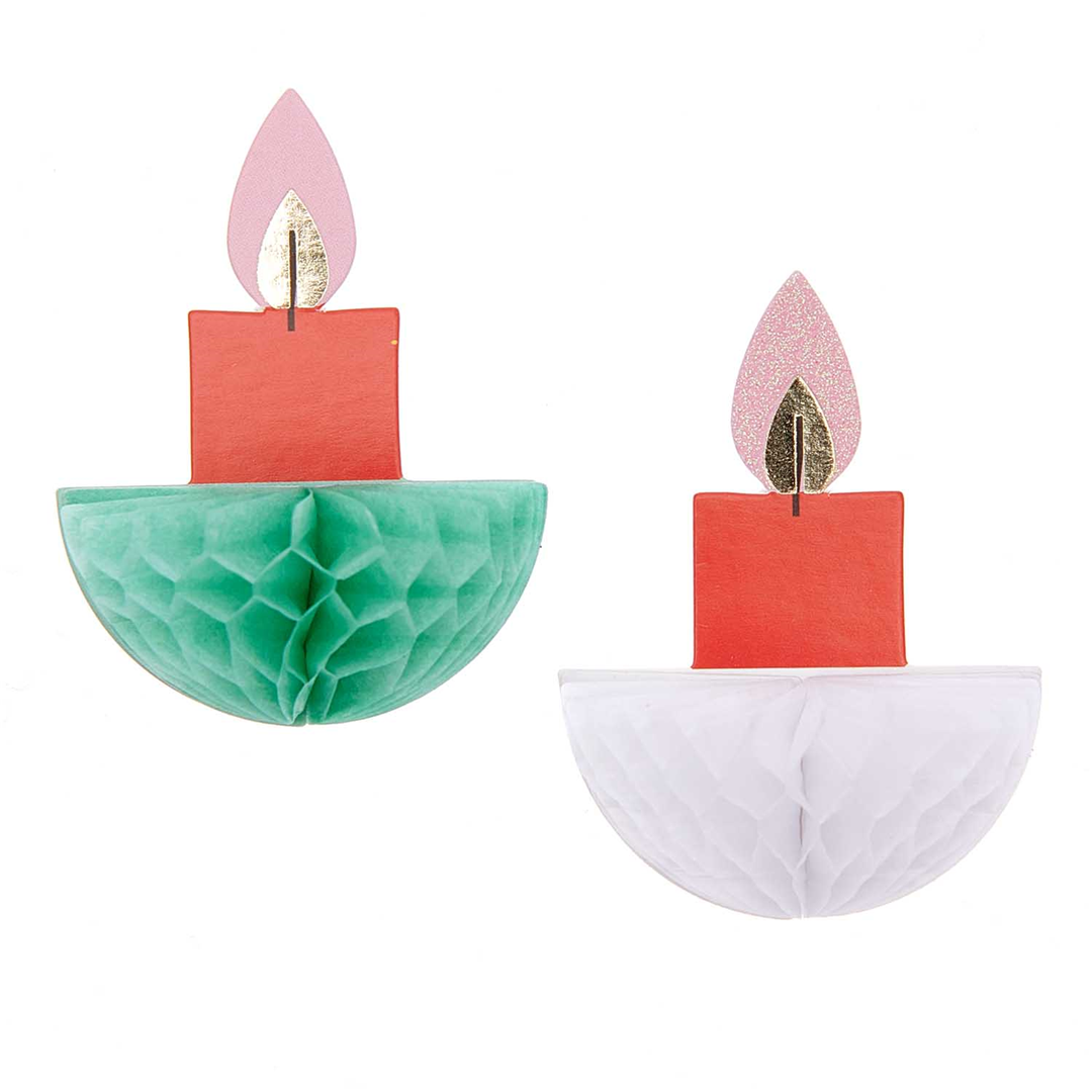 Stickers Fru Fru Natale Candele