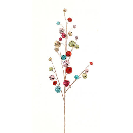 Branch With Multicolor Bubbles 76cm | Selezione Vertecchi