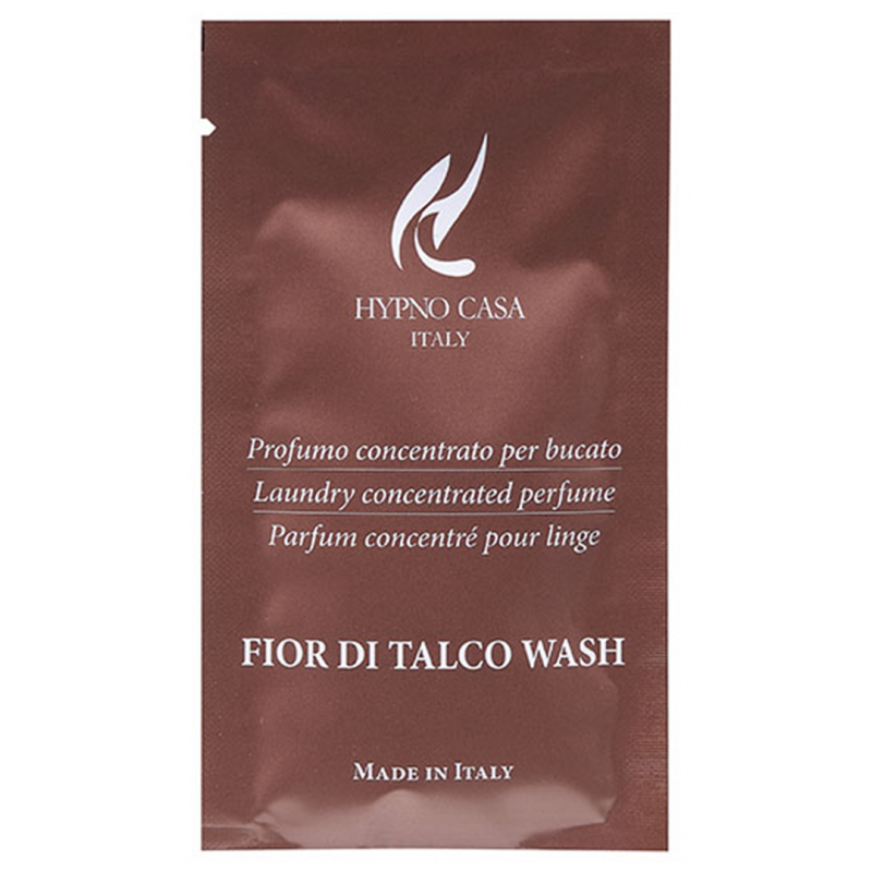 Perfume Washing Machine Concentrated Single Dose 10ml Fior Di Talc Wash | Hypno Casa Italy