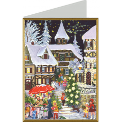 Calendario Avvento A6 Con Busta La Fiera Di Natale | Richard Sellmer Verlag kg