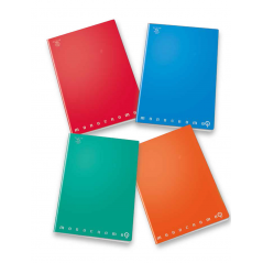 10 Pcs Pack Maxi Notebook A4 Pm Monochrome Qi 40fg 80gr Intelligent Picture | Pigna