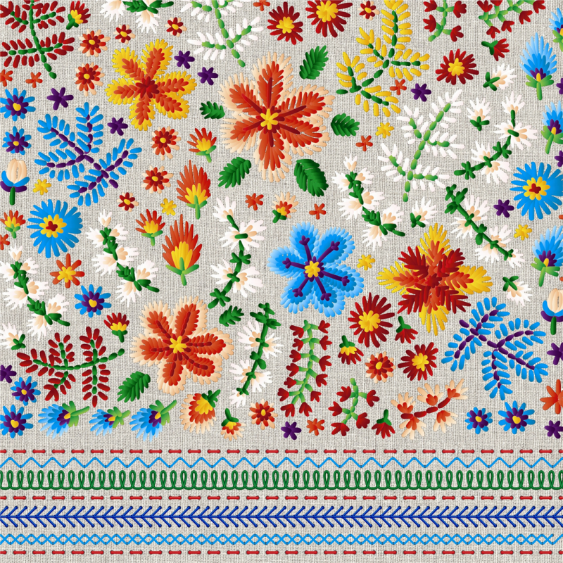 Tovagliolo 33x33 Carta 3v 16pz Fantasia Embroidery | Paper Design