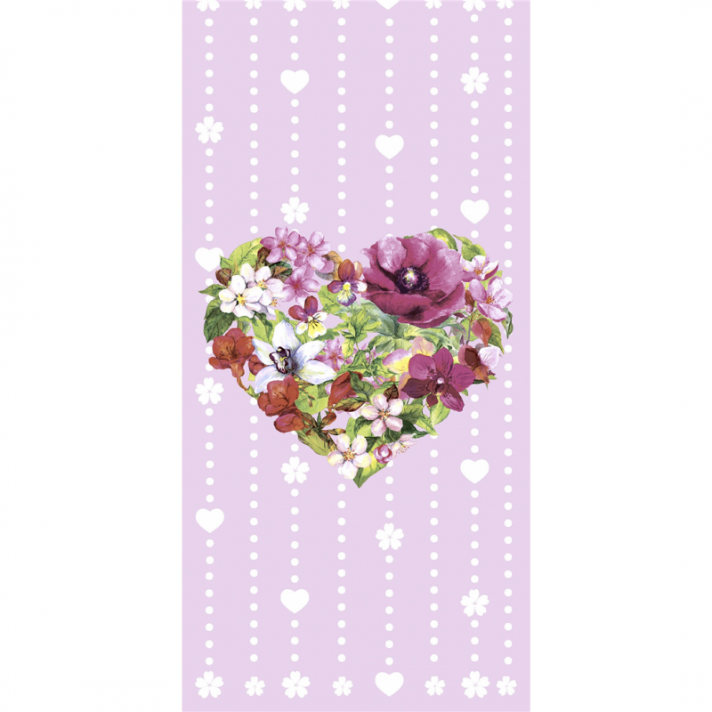 Fazzoletti Fantasia Flower Heart | Paper Design