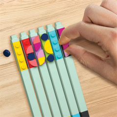 Penna Gel  Dots 6pz+ Charm  | Lego