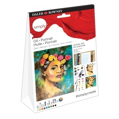 Set Simply Attivita' Ritratto A Olio