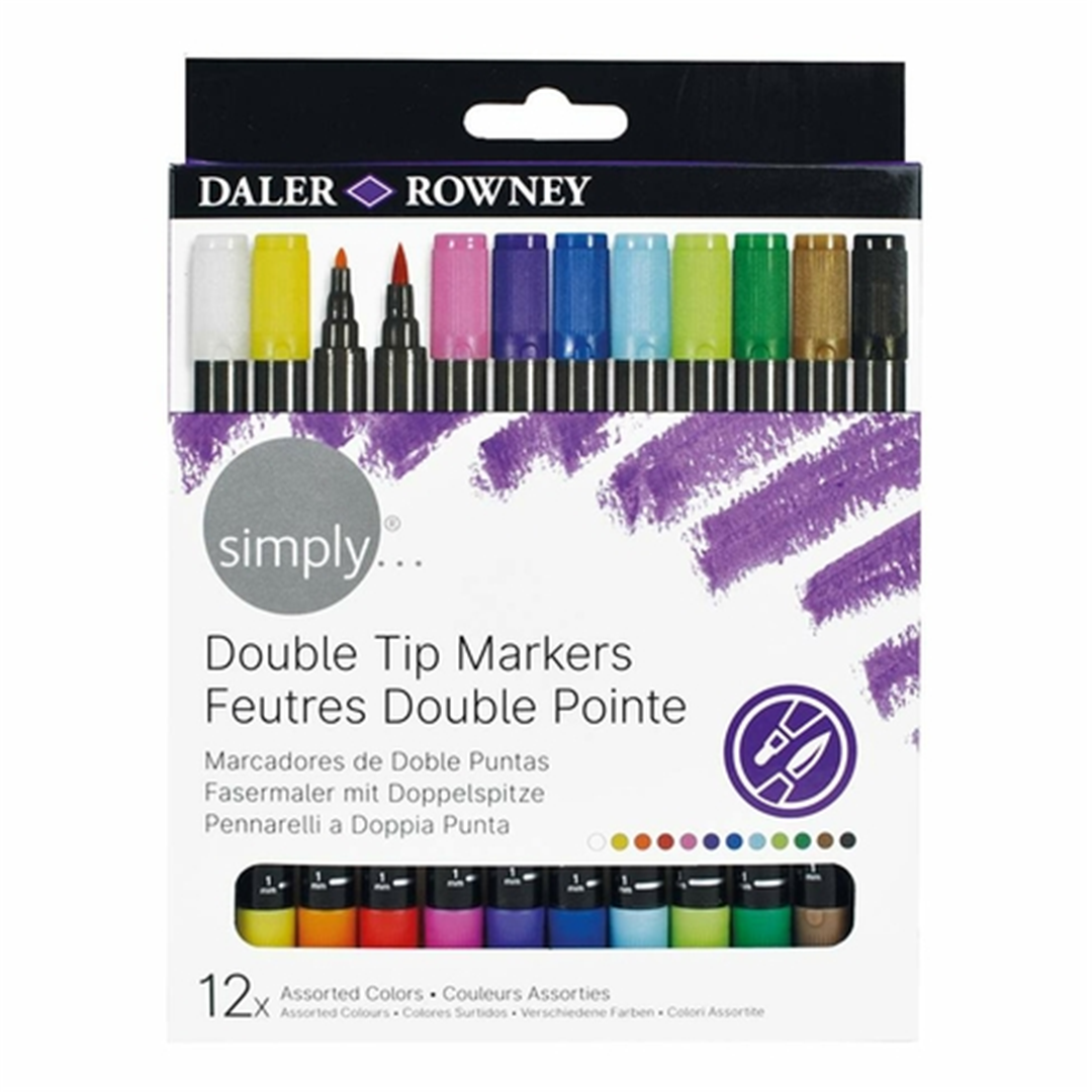 Set Simply Marker Acrilici Pezzi 12