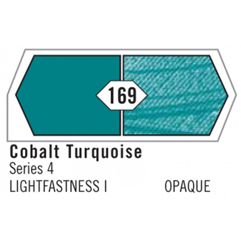 Liquitex - Acrilico Extra-Fine Heavy Body Tubo 59 Ml. Serie 4 - 169 Turchese Di Cobalto