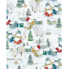 Carta Regalo 70x100 Natale Paesaggio D'Inverno | Tassotti