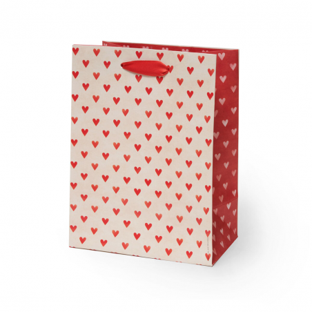 Busta Regalo Media 25x19x11,5cm Heart